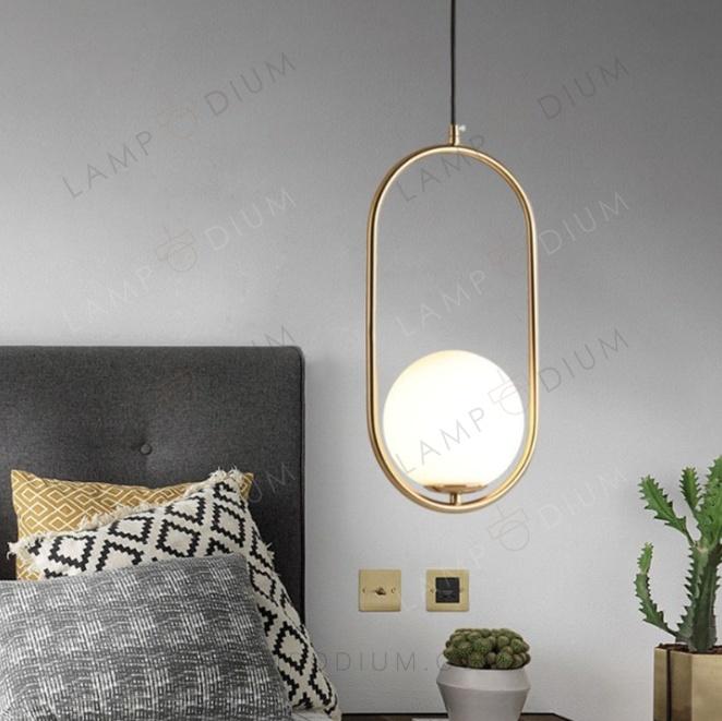 Pendant light ORB OVAL