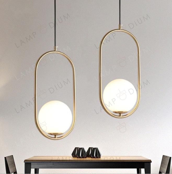 Pendant light ORB OVAL