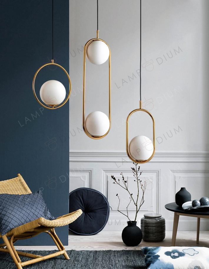 Pendant light ORB OVAL