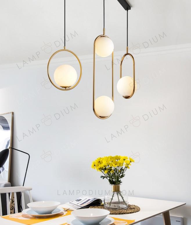 Pendant light ORB OVAL