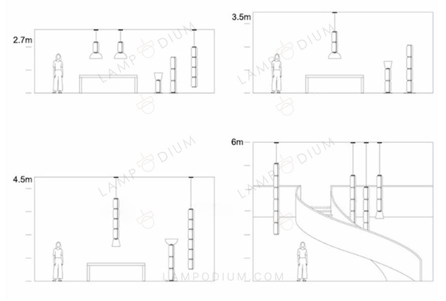 Pendant light ALBASTRUCCIA