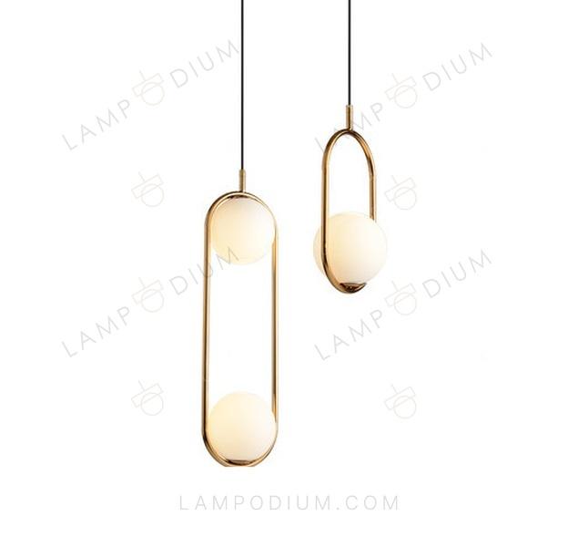 Pendant light ORB BIG OVALE