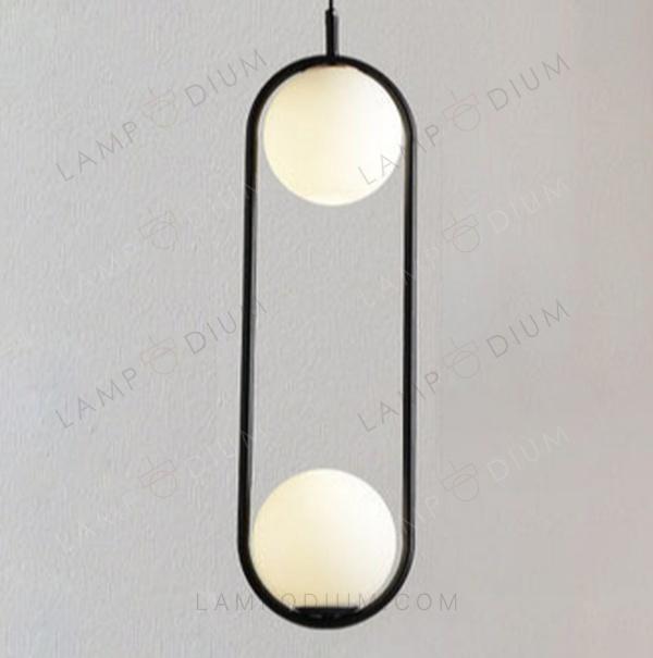 Pendant light ORB BIG OVALE