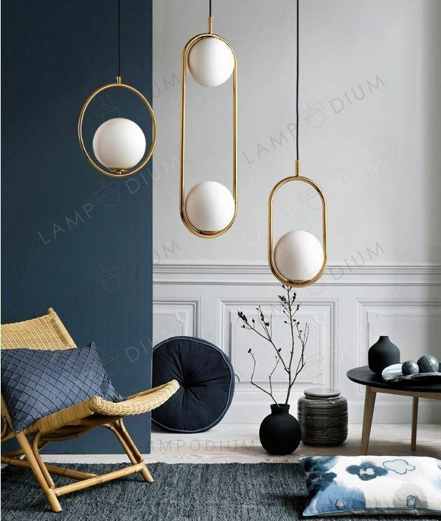 Pendant light ORB BIG OVALE