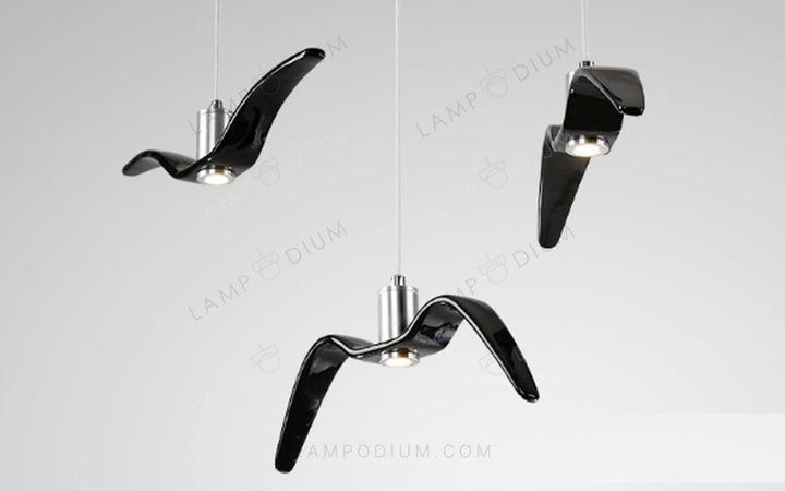 Pendant light UCCELLI A