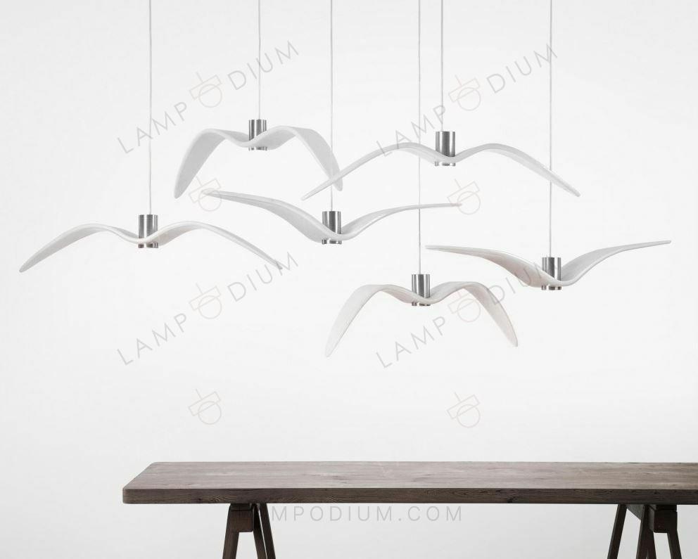 Pendant light UCCELLI A