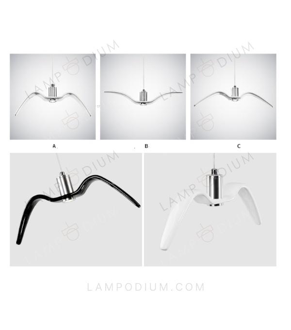 Pendant light UCCELLI A