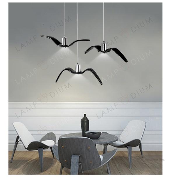 Pendant light UCCELLI A