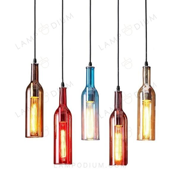 Pendant light BOTTIGLIA