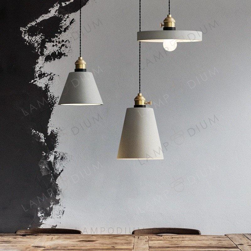 Pendant light GRIGIO GEOMETRICO