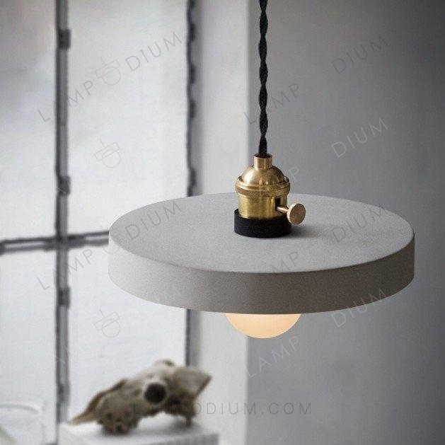 Pendant light GRIGIO GEOMETRICO