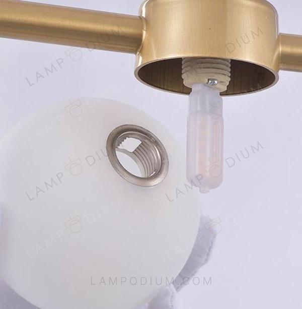 Pendant light PURL ORB