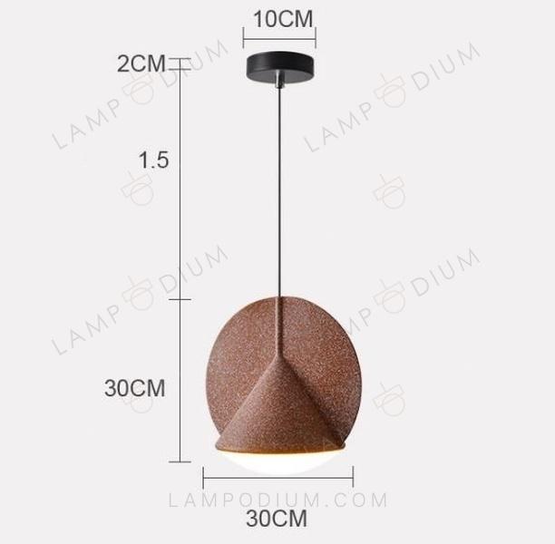 Pendant light RESINA