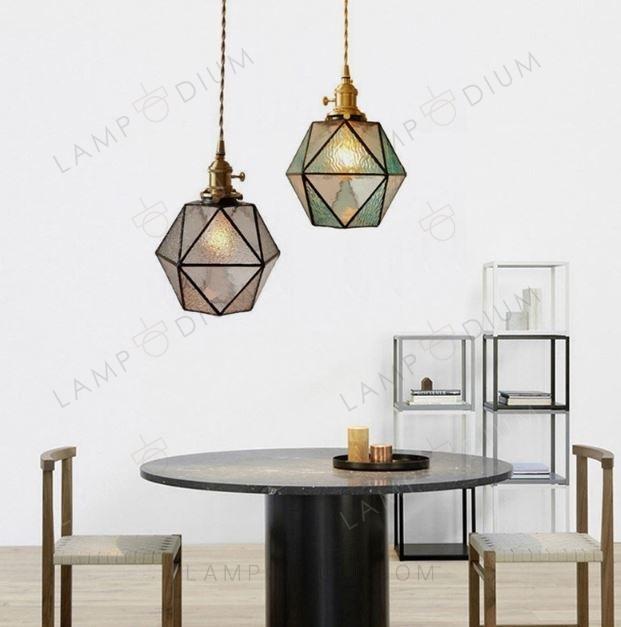 Pendant light CRISTALLO ROMBOIDE