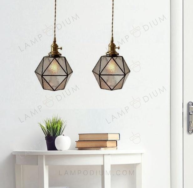 Pendant light CRISTALLO ROMBOIDE