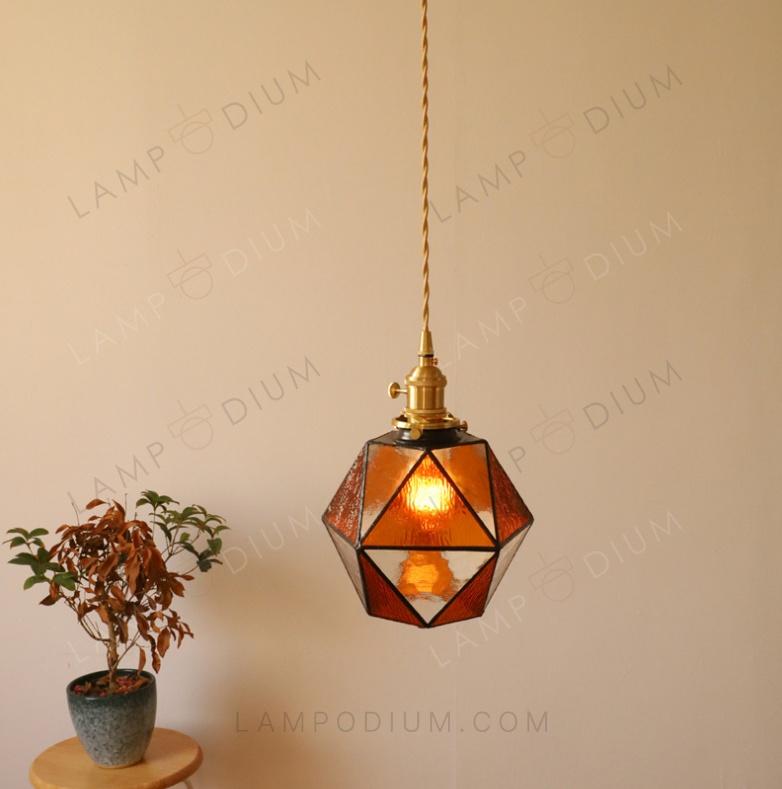 Pendant light CRISTALLO ROMBOIDE