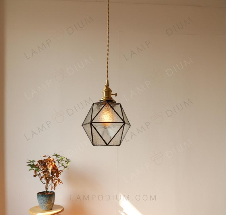 Pendant light CRISTALLO ROMBOIDE