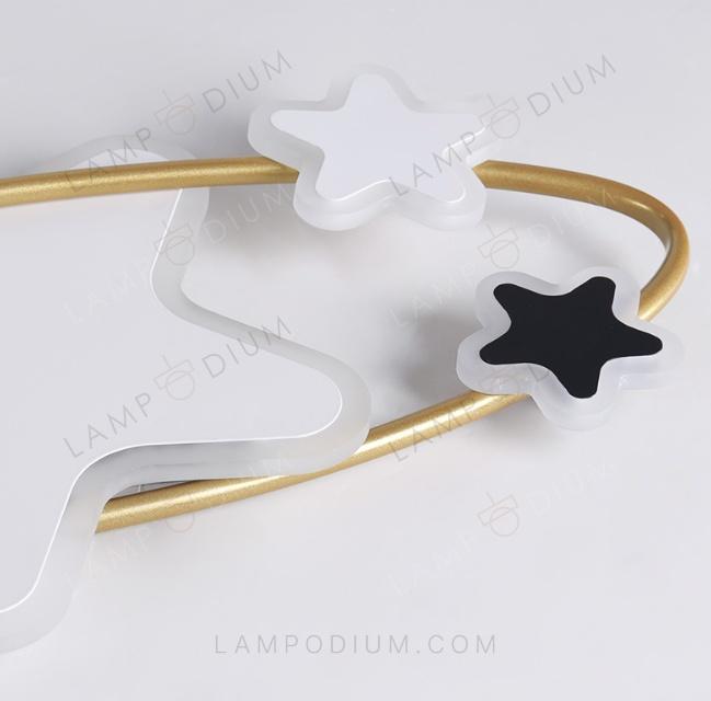 Ceiling light CUORE DEL SISTEMA SOLARE