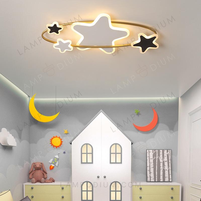 Ceiling light CUORE DEL SISTEMA SOLARE