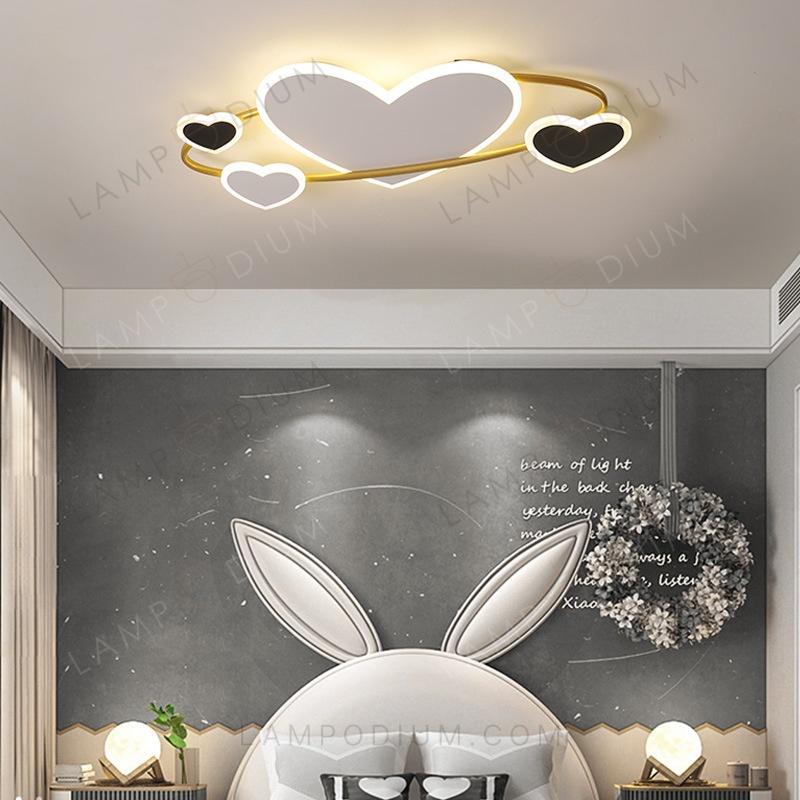 Ceiling light CUORE DEL SISTEMA SOLARE