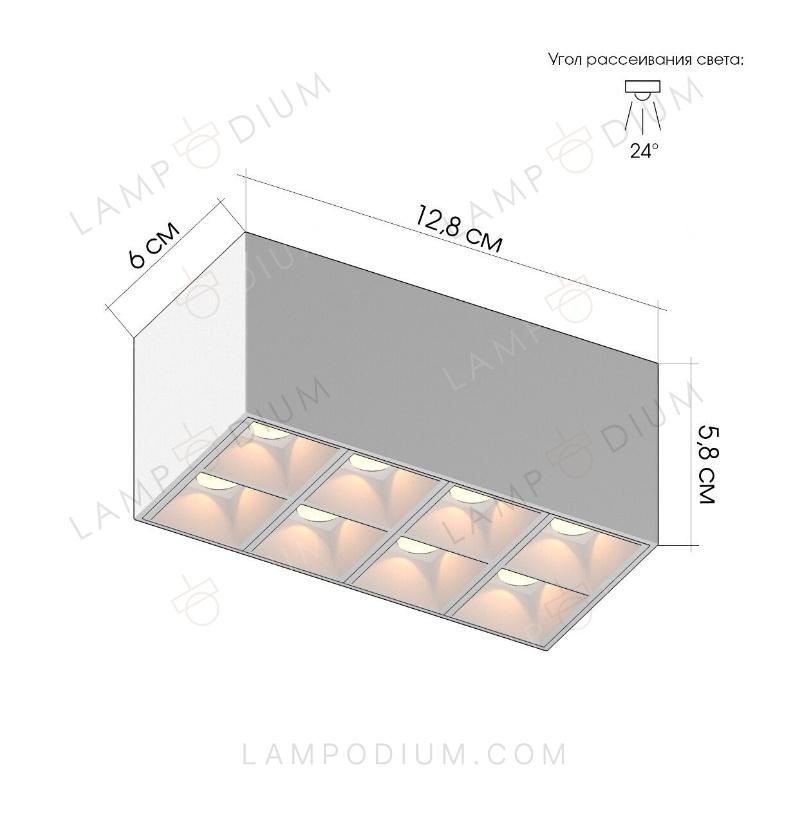 Ceiling light PD UNO 101