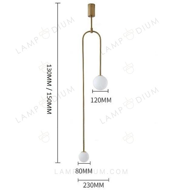 Pendant light OVOTON A