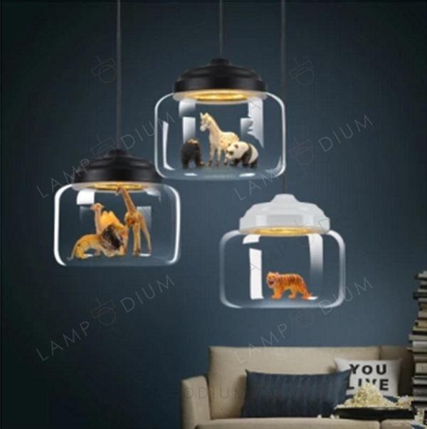 Pendant light SAFARIANTE