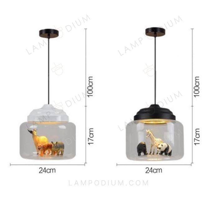 Pendant light SAFARIANTE