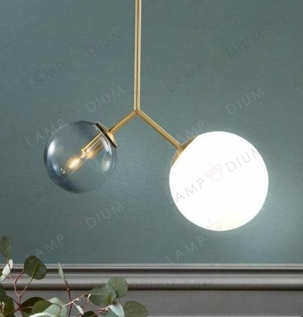 Pendant light DOPPIO ORBITE