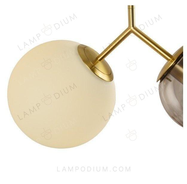 Pendant light DOPPIO ORBITE