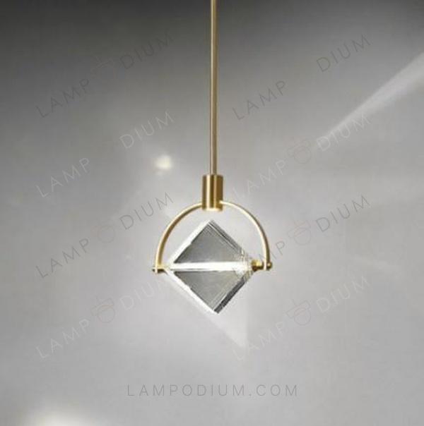 Pendant light CUBO CRISTALLO