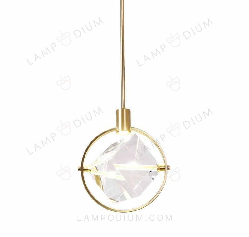 Pendant light CUBO CRISTALLO