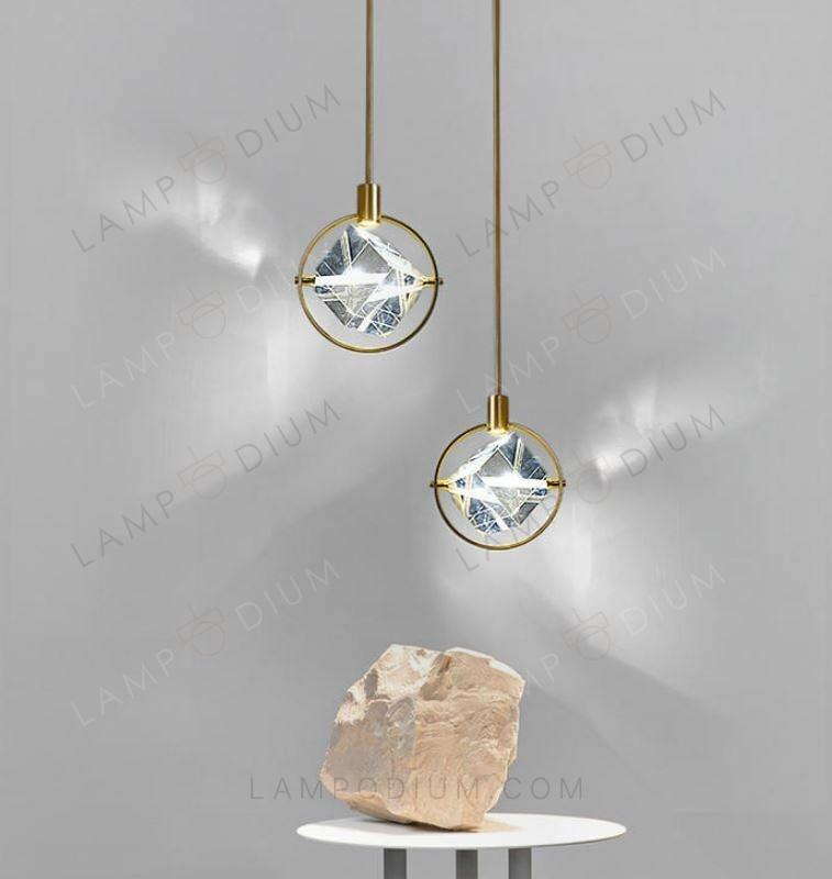 Pendant light CUBO CRISTALLO