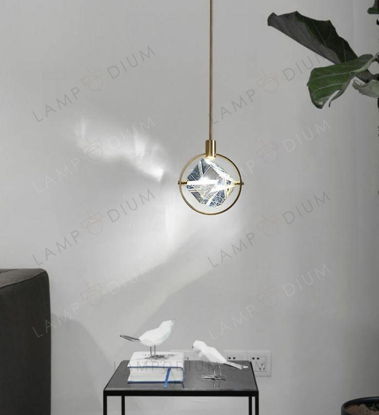 Pendant light CUBO CRISTALLO