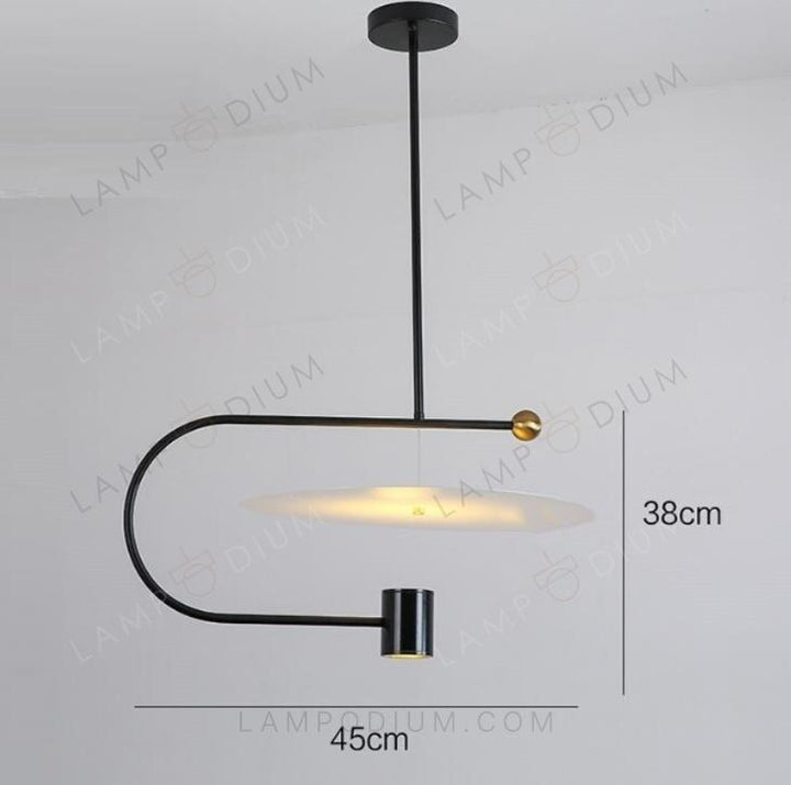 Pendant light PECULIARE A