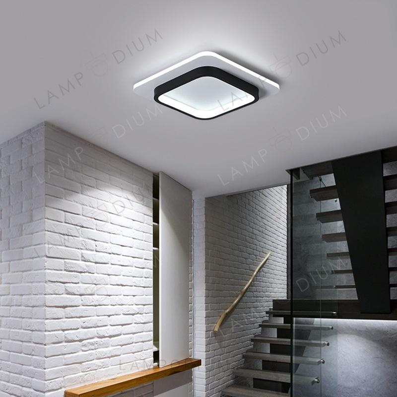 Ceiling light NEON FORME QUADRO