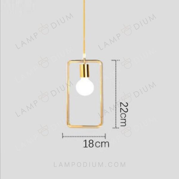 Pendant light CIRCUITO