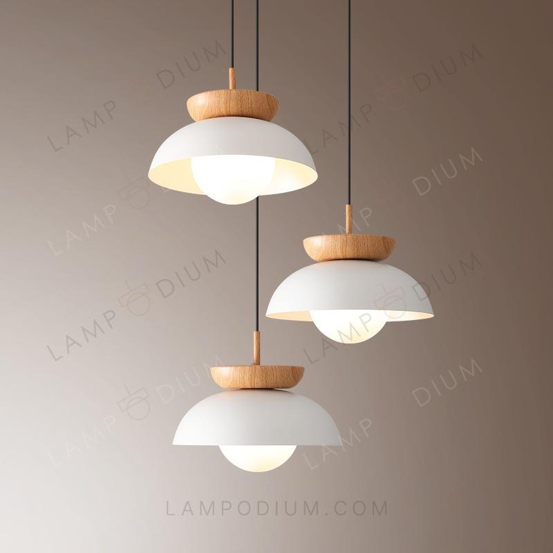 Pendant light WOODY A