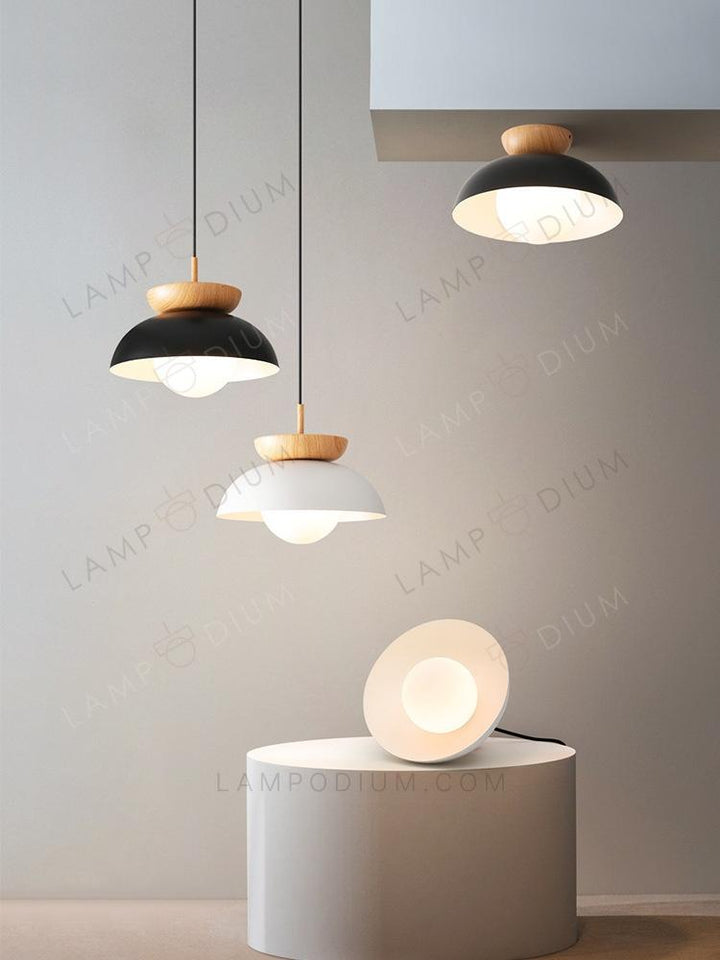 Pendant light WOODY A