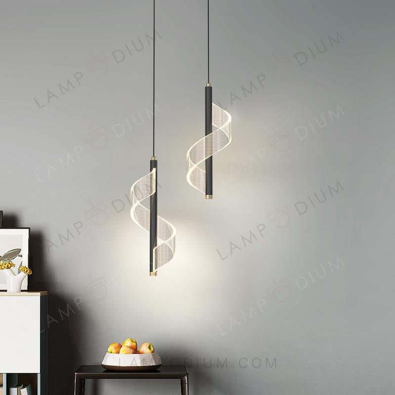 Pendant light SERCU