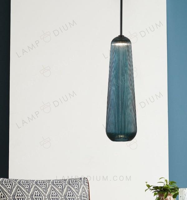 Pendant light CRISTALLI CANDITI LAMPADA A