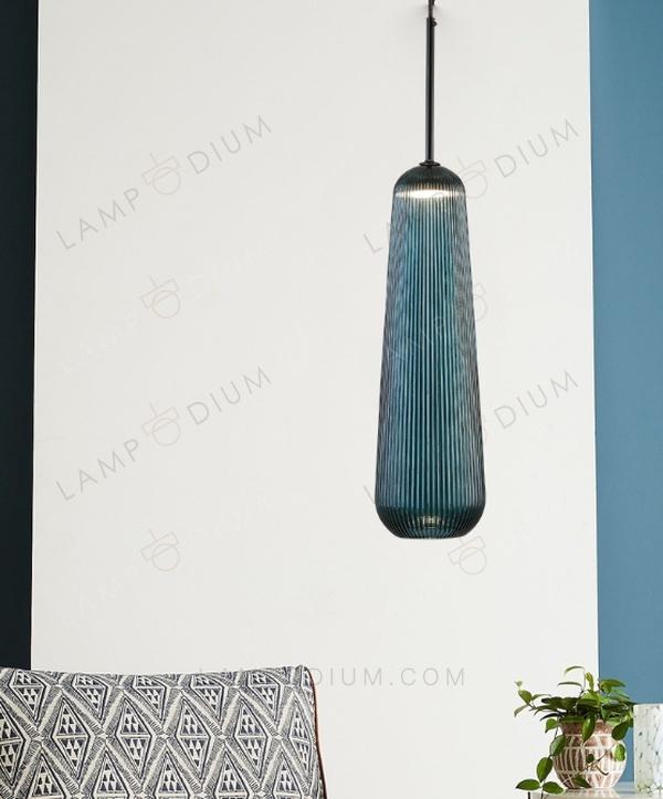 Pendant light CRISTALLI CANDITI LAMPADA A