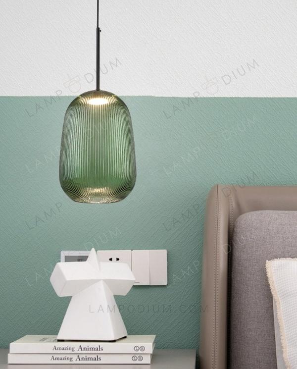 Pendant light CRISTALLI CANDITI LAMPADA A