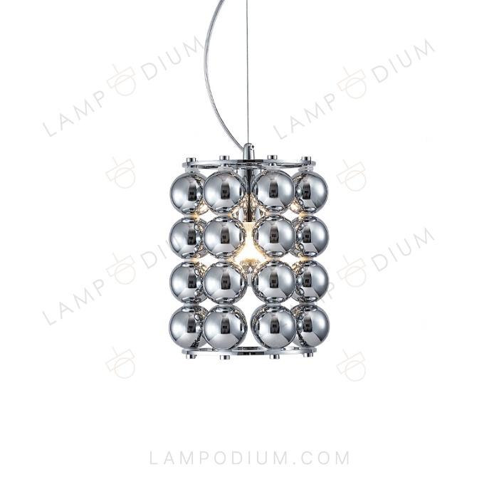 Pendant light BOLLE D'ARGENTO B