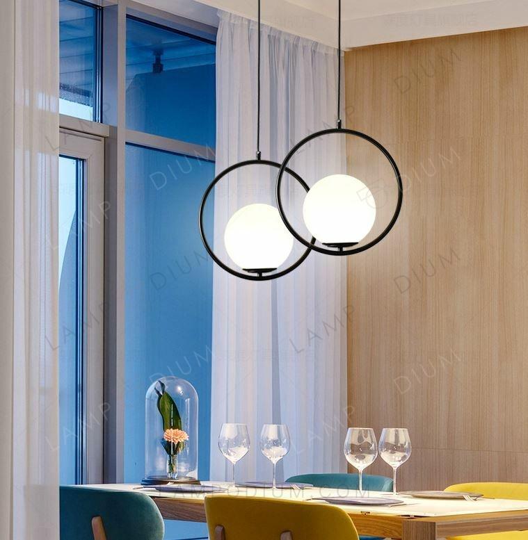 Pendant light SOLLI NERO