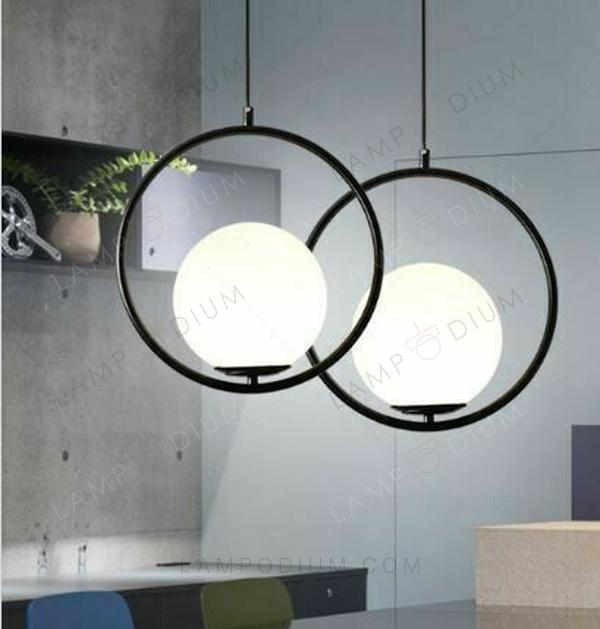 Pendant light SOLLI NERO