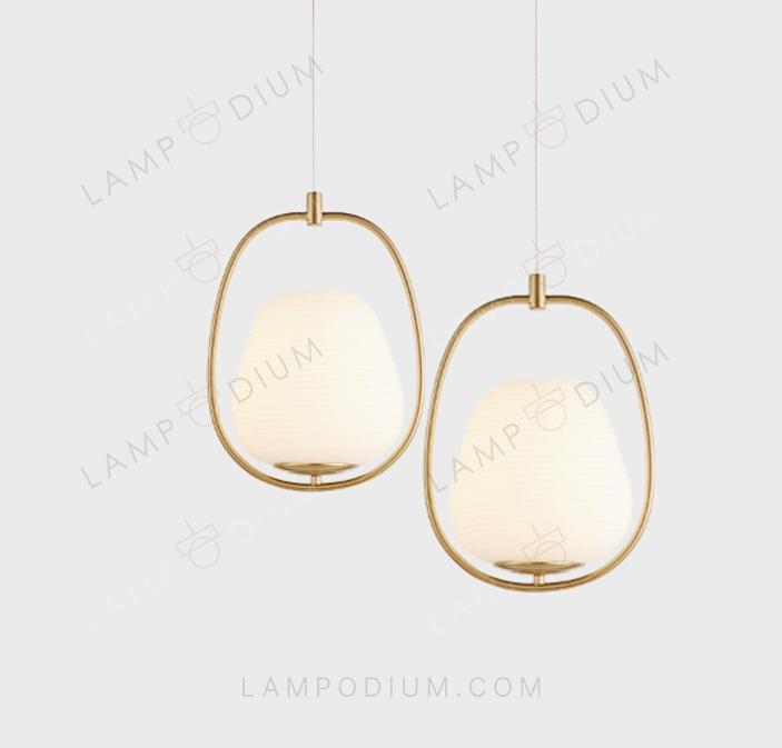 Pendant light BAROCCO PERLE