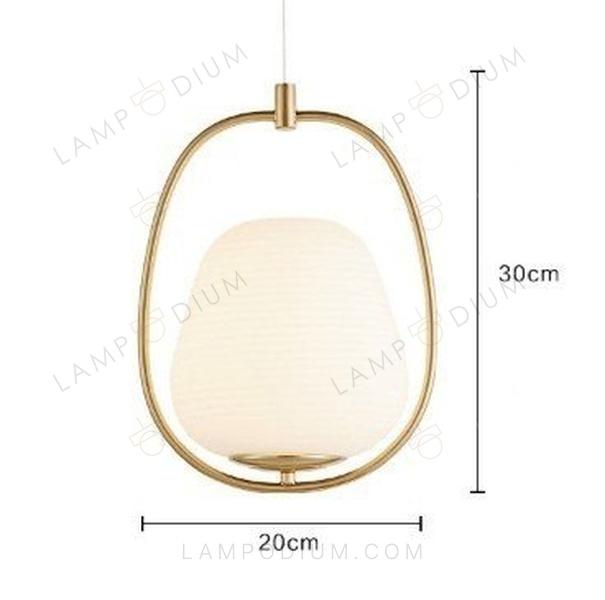 Pendant light BAROCCO PERLE