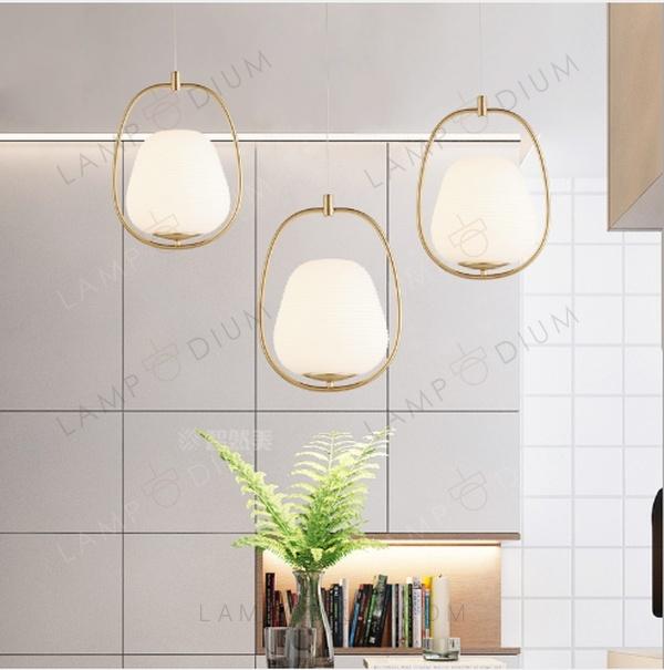 Pendant light BAROCCO PERLE