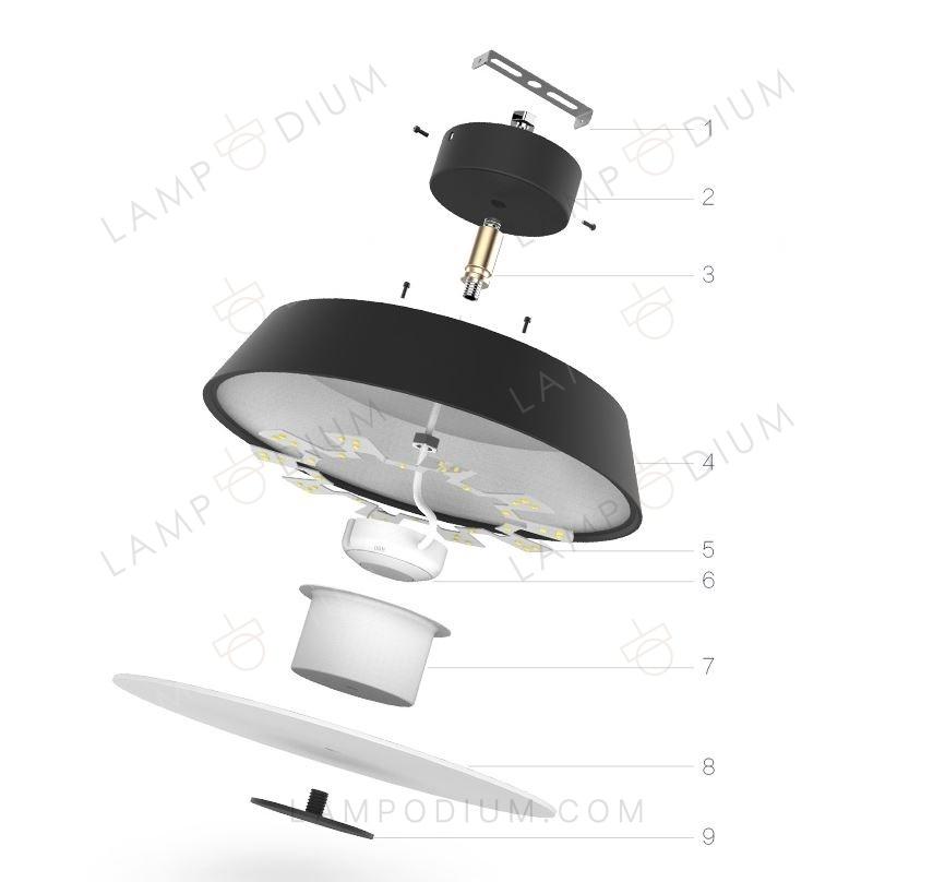 Ceiling light AISILAN A